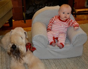 Fred and Zoe Christmas 2013